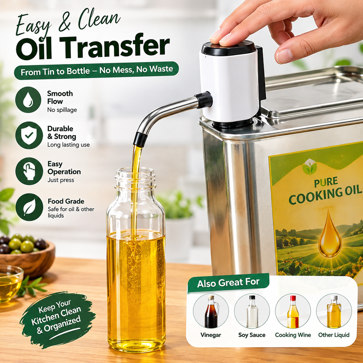 Rechargeable Drinking Water Dispenser